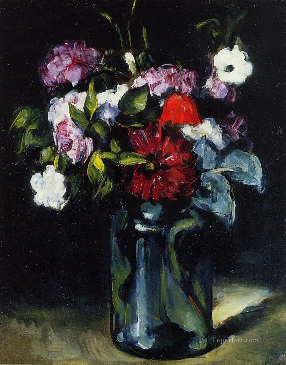 花瓶の中の花 2 ポール・セザンヌ油絵